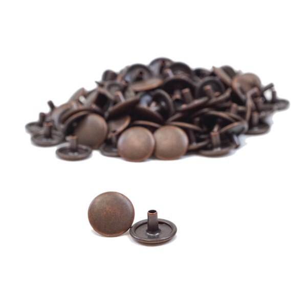 LTSP.Antique Copper.Regular Cap.50pk.01.jpg Line 20 Snap Parts Image